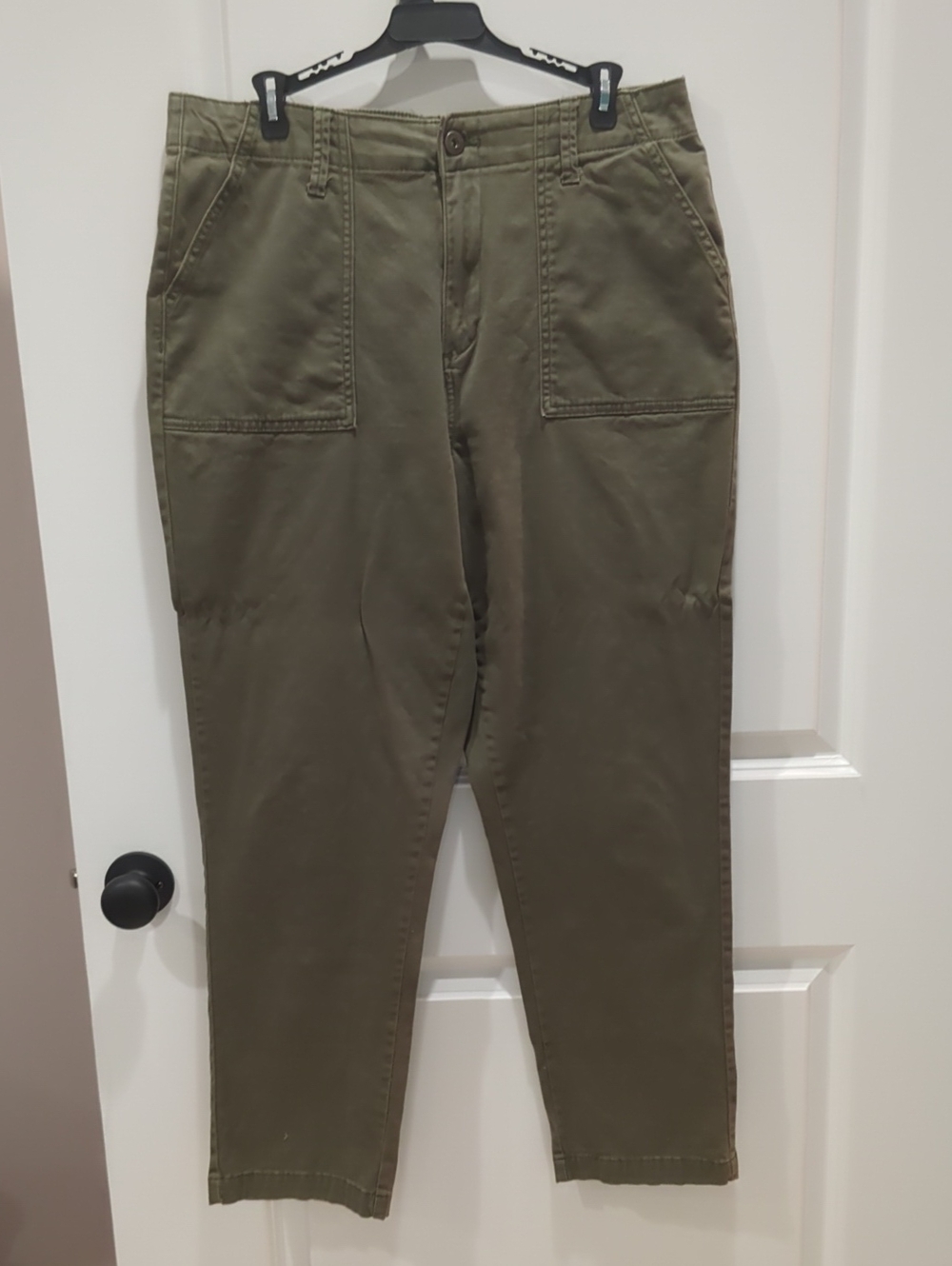 St. John's Bay Olive Utility Chinos for Women